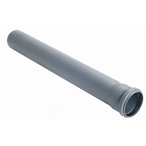 Труба ПП канализационная серая 50х1,5х500 ВК ГОСТ 32414-2013 Политэк 0500500т